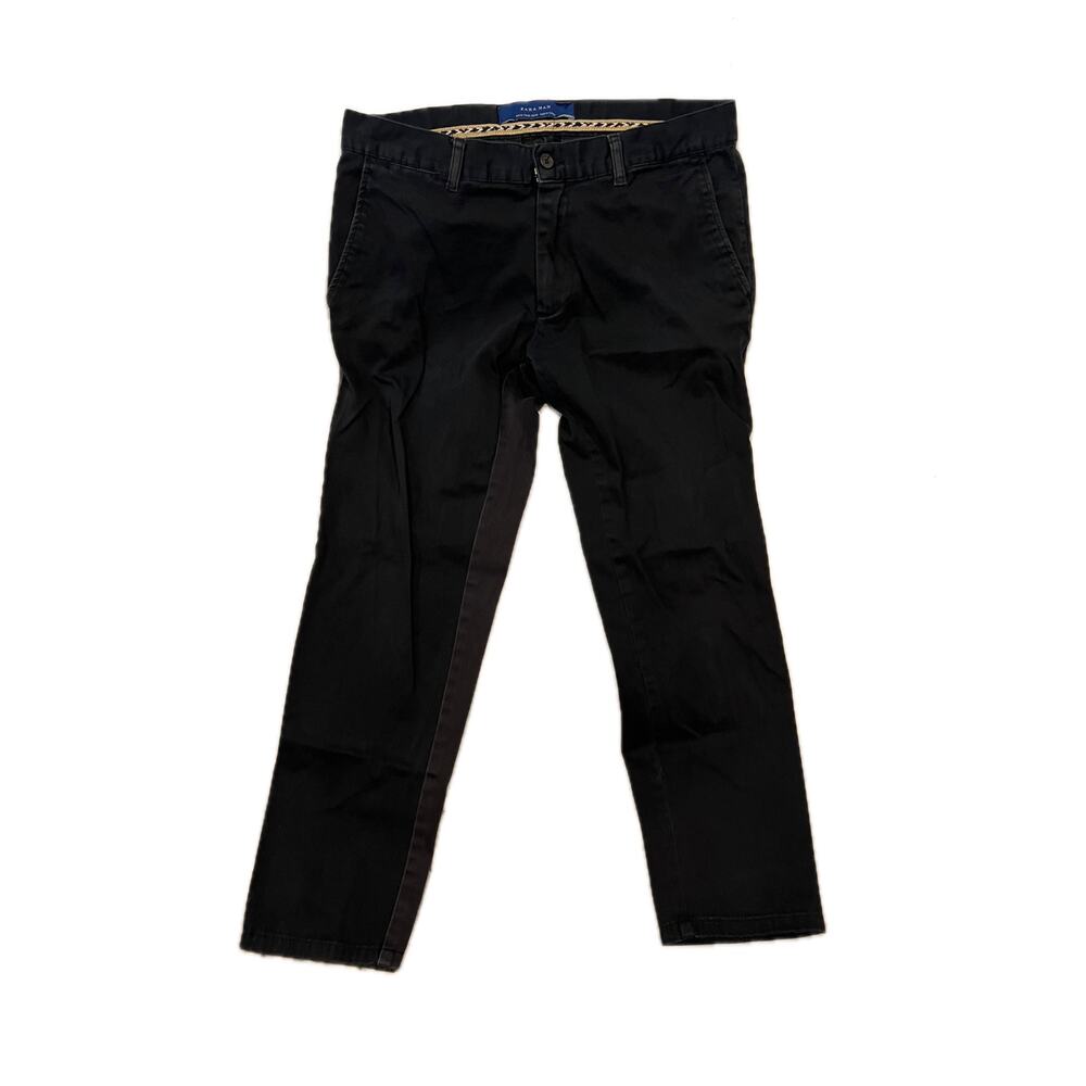 Zara Man Black Casual Chino Pants 32x26